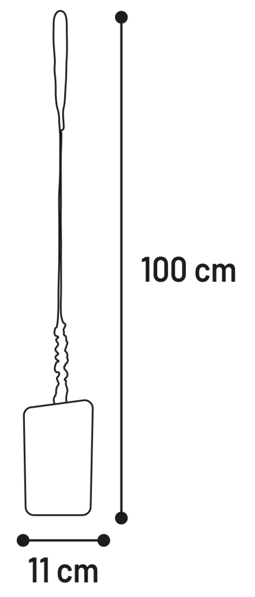 FURTRA Schapenvacht - lengte 100cm