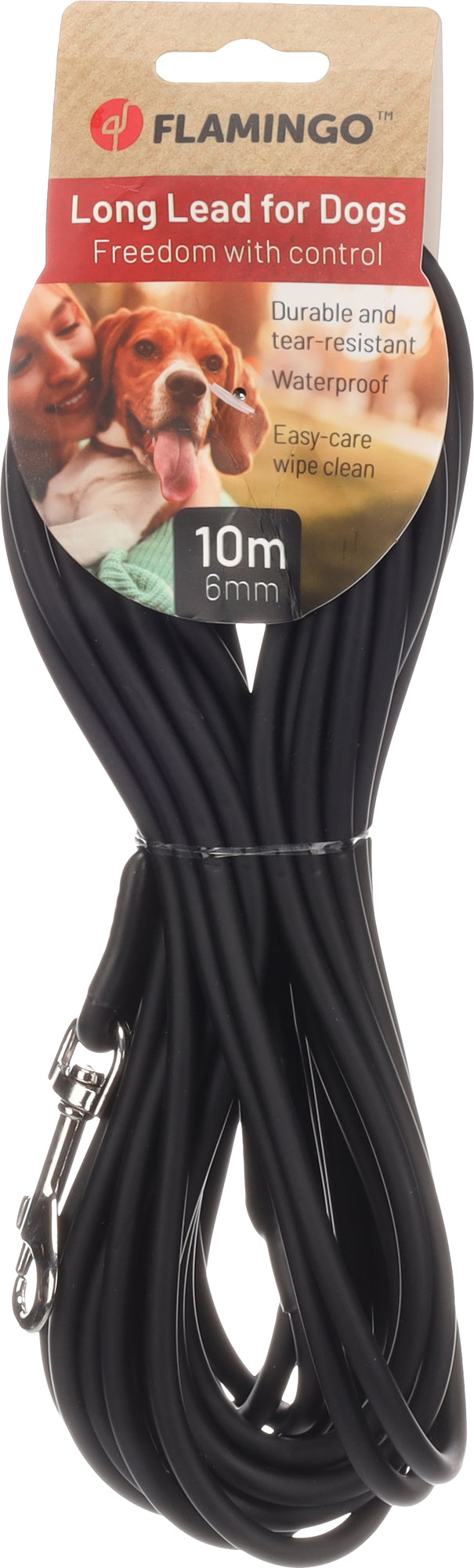 Trainings- en zoeklijn Caspar Zwart 10m 6mm